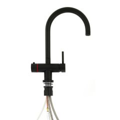 Boiling Water Tap System - Black, C Neck