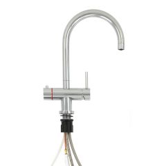 Boiling Water Tap System - Chrome, C Neck