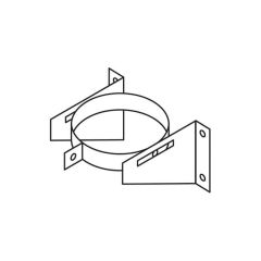 Bottom Support Bracket - TecnoFlex Plus