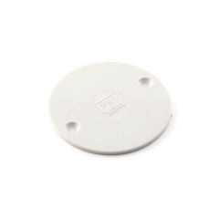 PVC Conduit Box Lid White - 20mm