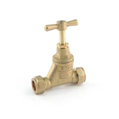 Brass Stop Cock - 15mm