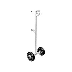 Butane/propane cylinder trolley