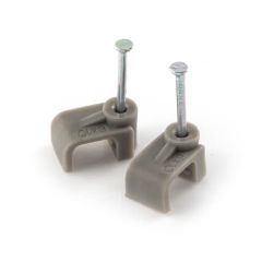 Cable Clips 2.5 mm² Twin & Earth Grey