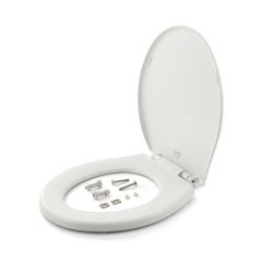 Carrara & Matta York STA-TITE® Toilet Seat White