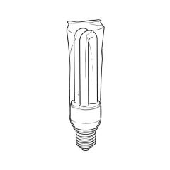 CaterZap Spare UV bulb - 13 W - E27