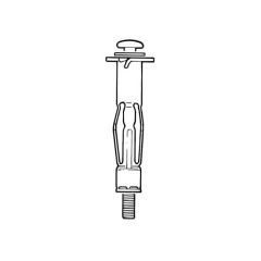 Cavity Fixing - M4 x 38 mm - Pack Of 100