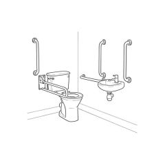 CC Rimless Doc M Toilet Pack - White