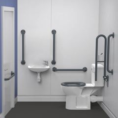 CC Rimless Doc M Toilet Pack - Dark Grey
