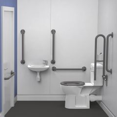 CC Rimless Doc M Toilet Pack - Grey