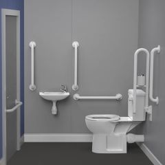 CC Rimless Doc M Toilet Pack - White