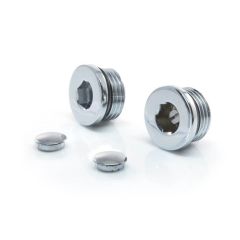 Air Vent & Plug Set - 1/2" BSP PM Chrome