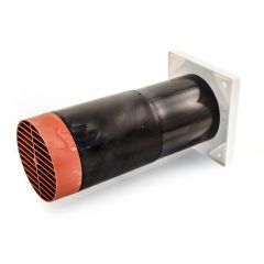 GAS1 N/FH Circular Ventilator - Terracotta/White