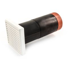 GAS1 N/FH Circular Ventilator - Terracotta/White