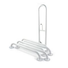 Close Coupled Doc M Upgrade Rail Kit - White