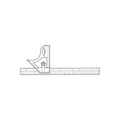 Combination Square Ruler