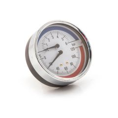 Pressure & Temp. Gauge - 80mm