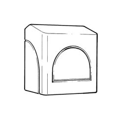 Commercial/Industrial Gas Meter Housing - H 960 x W 1000 x D 540 mm