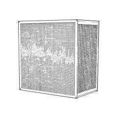 Condensing Unit Guard Small H 750 W x 1050 D x 460mm