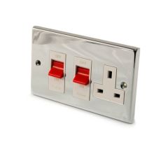 Cooker Control Unit - Chrome