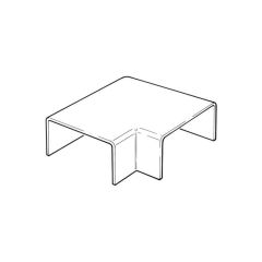 Corner for Mini-Trunking - 16mm x 16mm