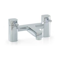 Cressida Quarter Turn Lever Head Square Bath Filler Tap