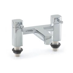 Cressida Quarter Turn Lever Head Square Bath Filler Tap