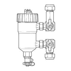 CURA Magnetic Nylon Filter - 22mm