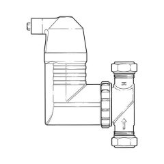 CURA Universal Deaerator - 22mm