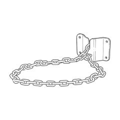 Cylinder Safety Chain Set - Stainless Steel