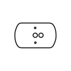 Wirquin Metro Rapid Oblong Diaphragm Washer - Syphon Spare