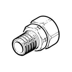 Gastite Male Coupler Adaptor - DN25 x 1" BSP TM