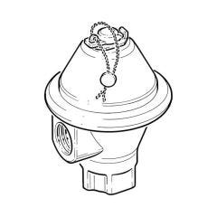 Domestic Angle Meter Regulator - 3/4"