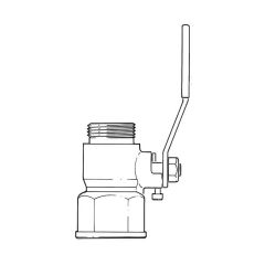 Domestic Meter Control Valve ECV - 1" x 3/4"