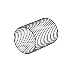 Domus Aluminium Round Duct 1.5m x 100mm i.d.