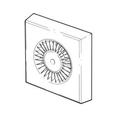 Domus Axial Fan with Timer - 100mm