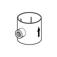 Domus Condensation Trap with Overflow - 100mm