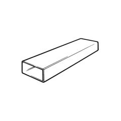 Domus MegaDuct 220 Flat Channel - 1m