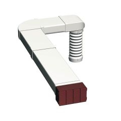 Domus MegaDuct 220 Flat Channel Ducting Kit