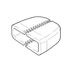 Supertube 125 Elbow Bend with 125mm Spigot Insulation