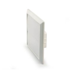 Domus Wall Outlet with Rectangular Socket 2 Flaps White