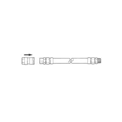 Dormont® Catering Hose - 1/2" x 1000mm