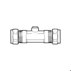 Double Check Valve, Non Return - 15mm DZR