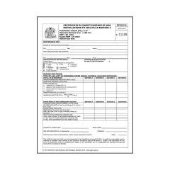 DP/UP/1A Certificate of Direct Purging of Gas Installations to IGEM/UP/1A Edition 2