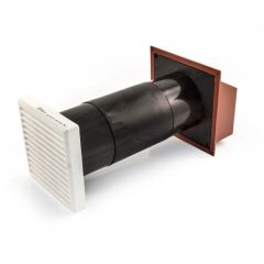 Draughtbuster DB5 Ventilator - Terracotta/White