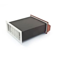 Draughtbuster DB93 Ventilator - Terracotta/White