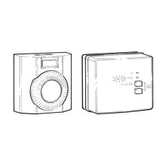 Drayton Digistat+RF Wireless Digistat Room Thermostat