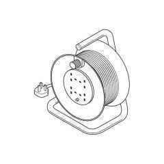 Drum Reel - 25 m - 240 Volt