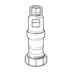 Dry Trap Tundish - 15 x 32mm Compression