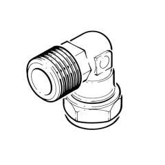 Elbow UK Compression - 4mm x 1/8" BSP TM