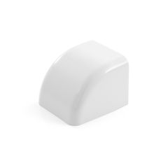 End Cover - 110 x 75mm Pure White